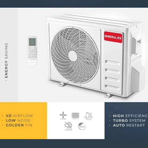 کولر گازی جنرال آیس مدل GTSE-12HO1RALA 12000 BTU
