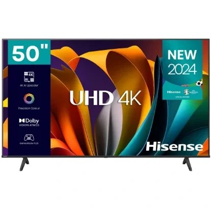 تلویزیون 50 اینچ هایسنس مدل 50A62NS 2024 اسمارت 4K