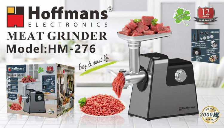 چرخ گوشت هافمنز 2000 وات مدل HM-276