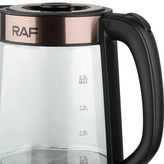 چایساز روهمی راف مدل 7827 با کتری 2.2 لیتری از جنس شیشه پیرکس