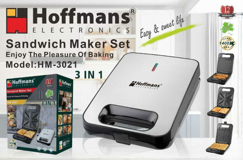 ساندویچ میکر 3 کارە هافمن مدل HM-3021