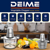 خردکن دیمی deime مدل DE-305 با کاسه استیل 3.5 لیتری