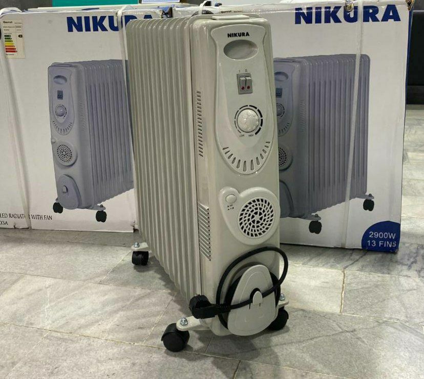 شوفاژ برقی نیکورا AOH303A 13 پره