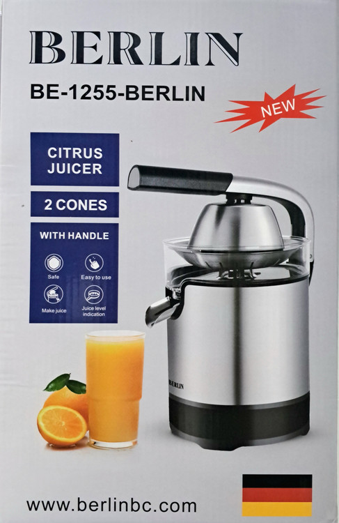 آب مرکباتگیر برلین با موتور قدرتمند 350 وات با دور موتور 80 دور در دقیقه