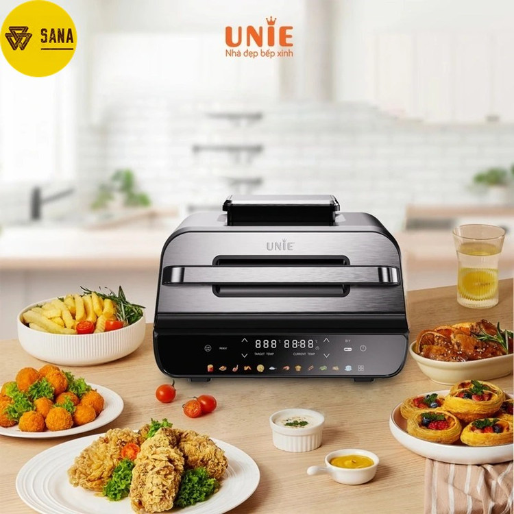 سرخ کن و گریل یونی با 10 برنامه پخت پیشفرض (مرغ، ماهی، کیک، استیک و...)