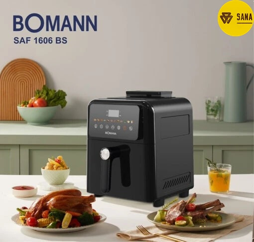 سرخ کن رژیمی دو المنت مارک بومن مدل 1606 BS