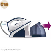 اتوبخار مخزن دار فیلیپس تمیزکاری آسان سیستم ضد رسوب برای افزایش عمر دستگاه.