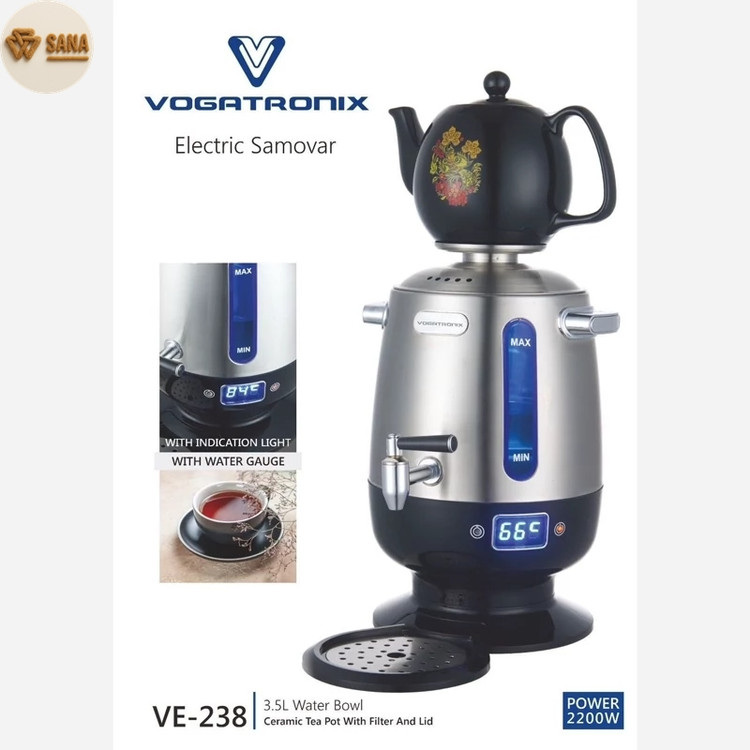 سماور برقی ۳.۵ لیتری وگاتیرونیکس مدل VE-238