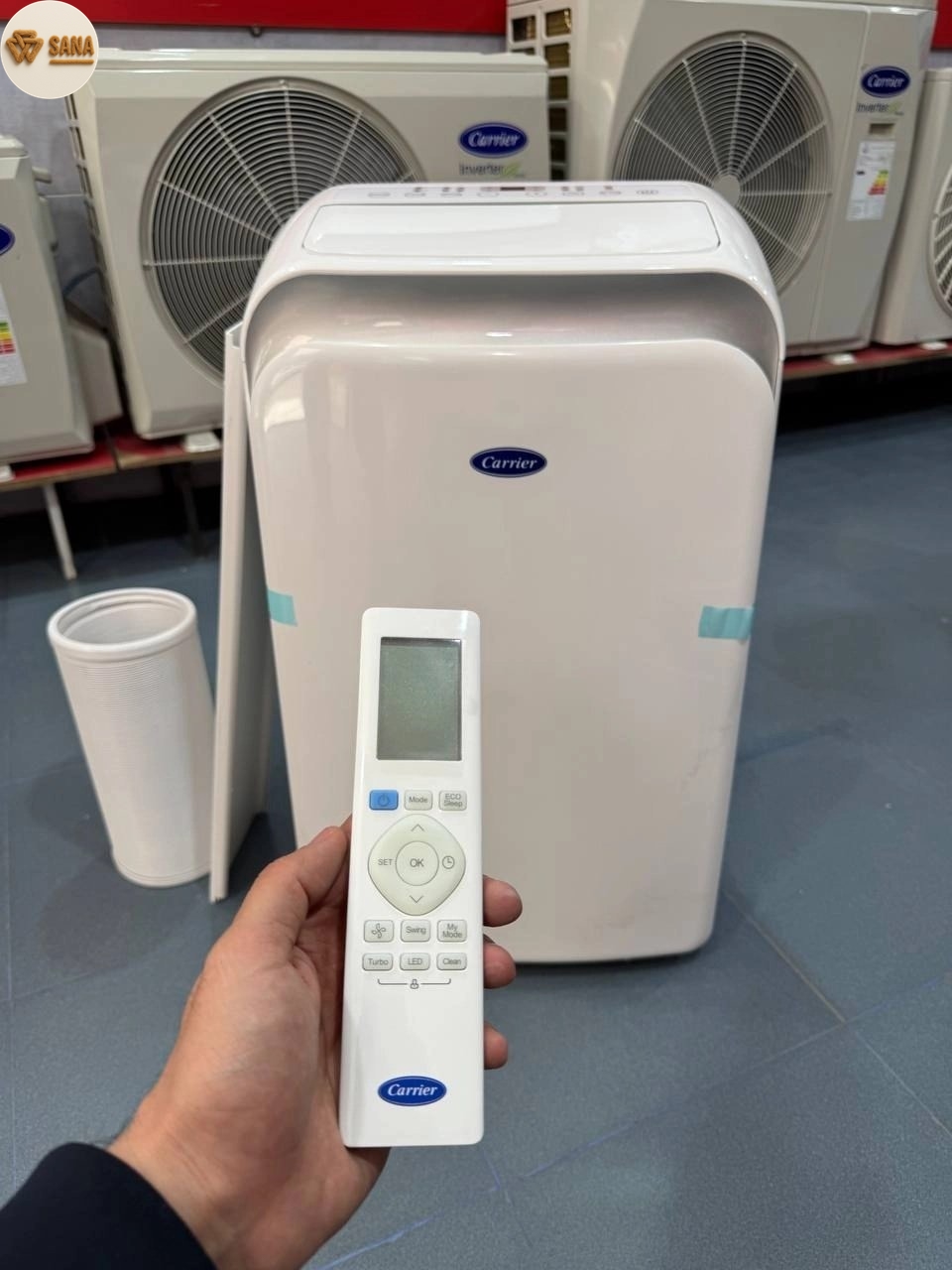 کولر گازی پرتابل کریر 12000 مدل 51QPD012NS-1