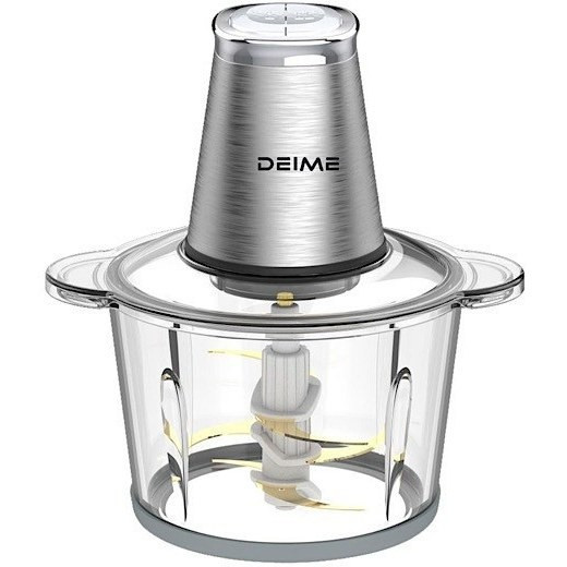 خردکن دو کاسه دیمی آلمان مدل DE205 با تیغههای تیتانیوم با 6 پره