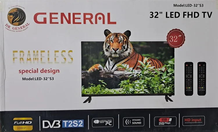 تلویزیون رسیوردار 32 اینچ جنرال مدل LED-32