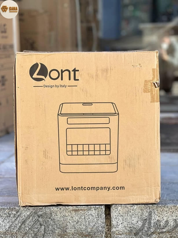 بسته‌بندی ماشین ظرفشویی رومیزی 6 نفره LONT مدل QLK-T08