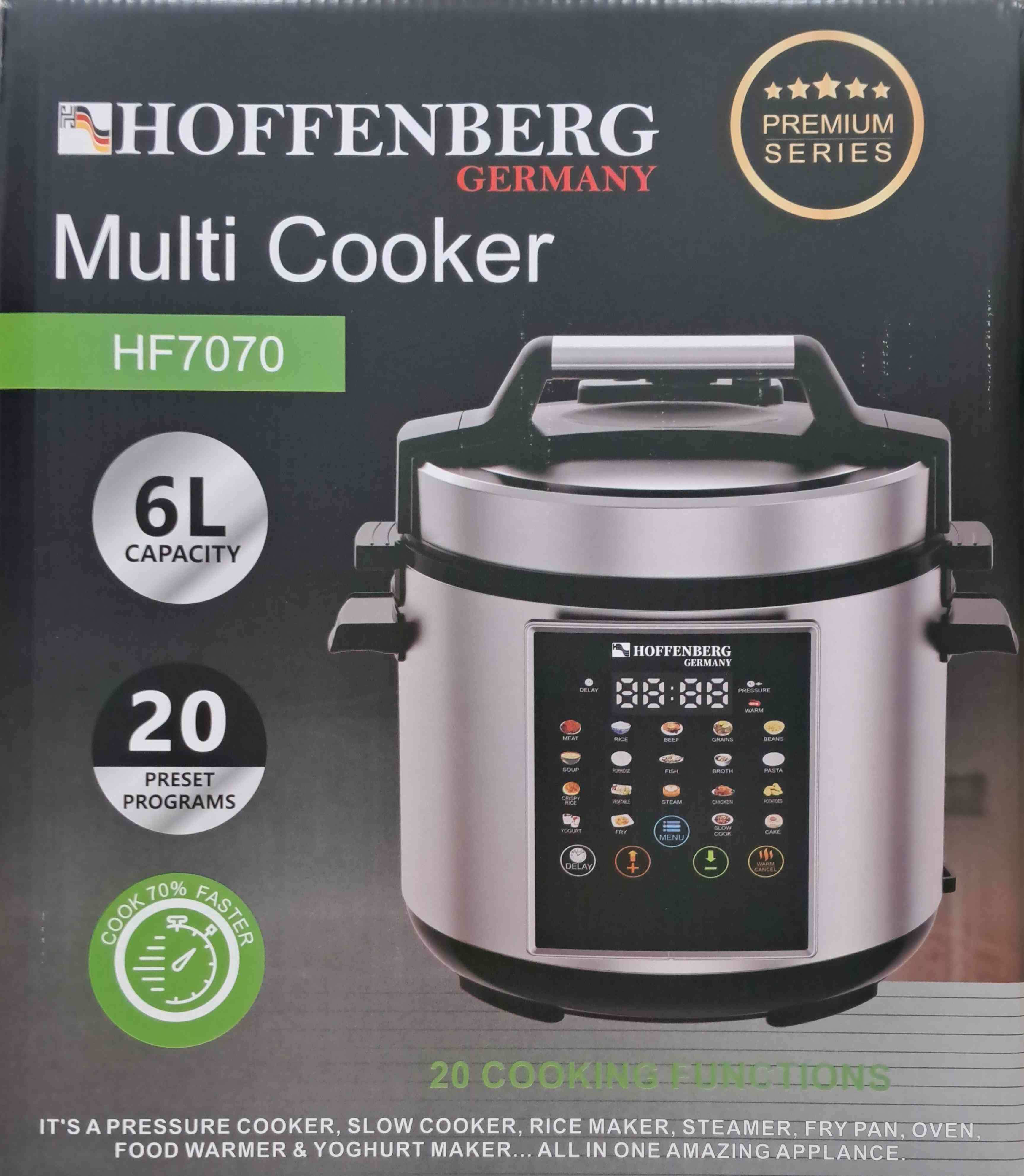 پلوپز و آرام پز چندکاره هوفنبرگ مدل HF7070