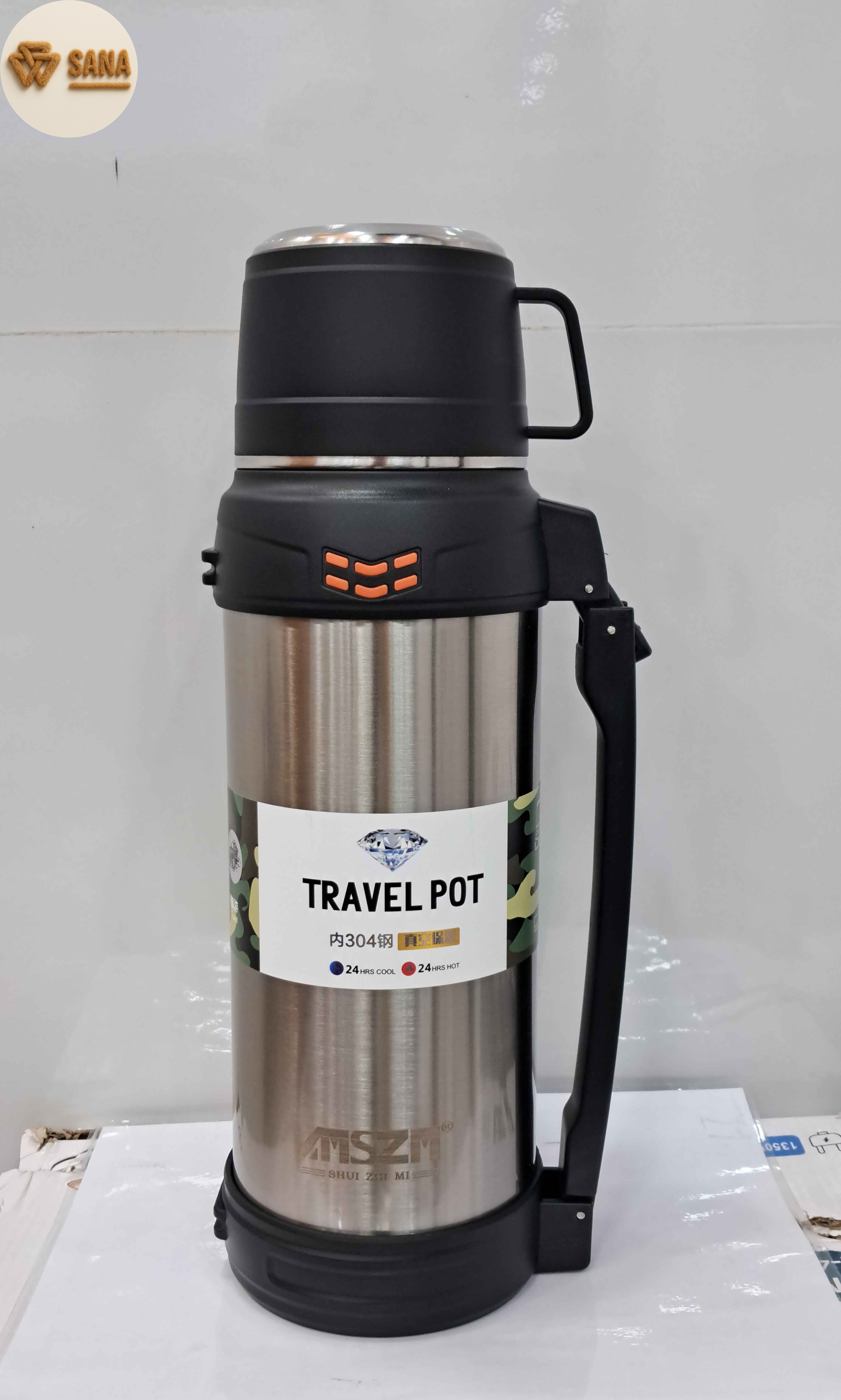 فلاسک AMSZM نقره‌ای