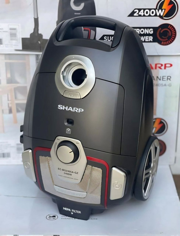 جاروبرقی شارپ مدل EC-BG2405A-G وات 2400 خاکستری