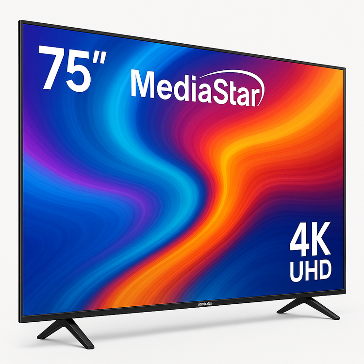 تلویزیون 4K مدیاستار 75 اینچ مدل MS7514