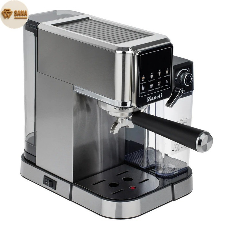 اسپرسو ساز زانتی مدل ZZCF-20UTEMSA با توان 1350 وات و فشار بخار 20 بار